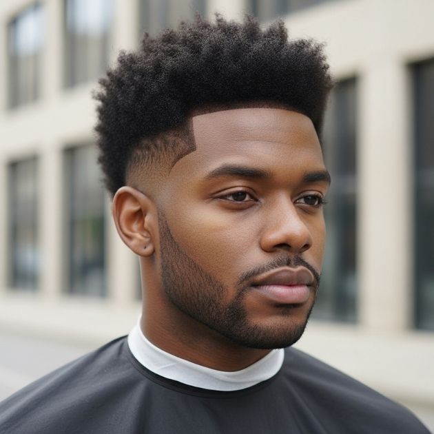 Afro Taper Fade
