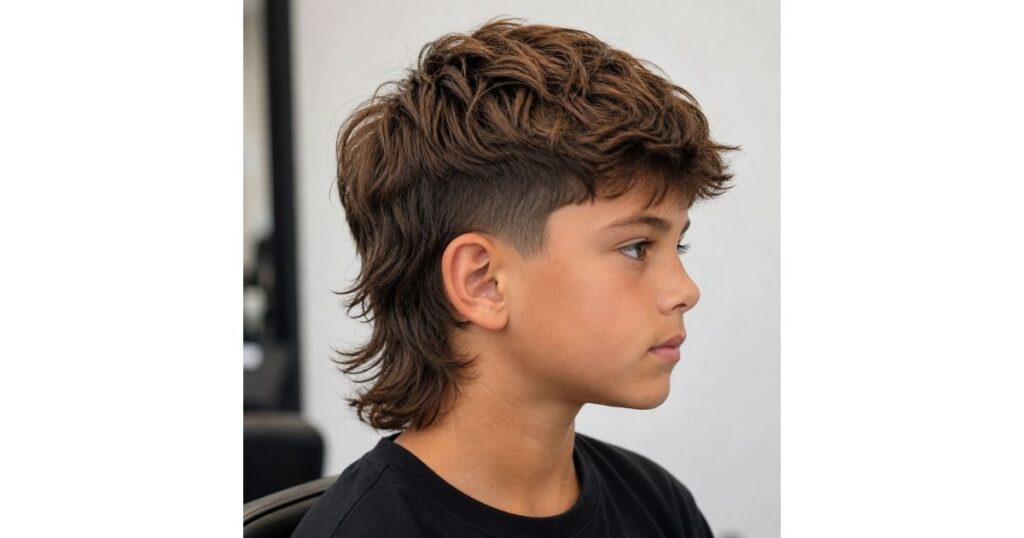 Boys Mullet Haircut