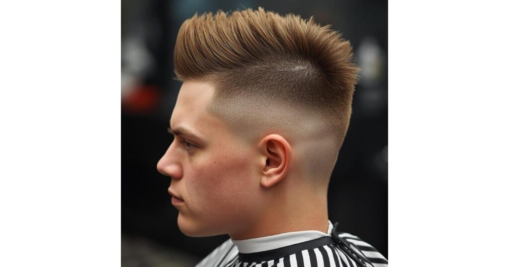 Burst Fade Mohawk