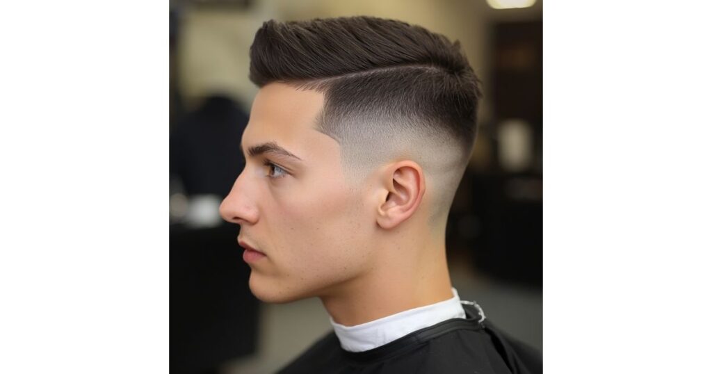 Classic Surge: Burst Fade Haircut