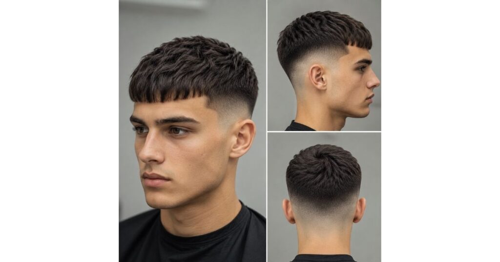 French Crop with Skin Fade