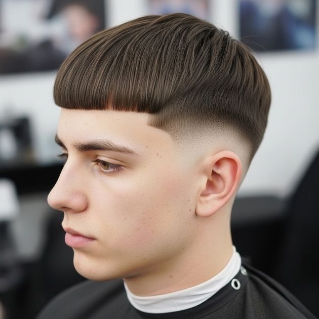 Fringe with Low Taper Fade