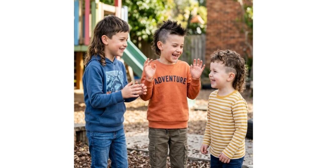 Fun Mullet Haircut Kids