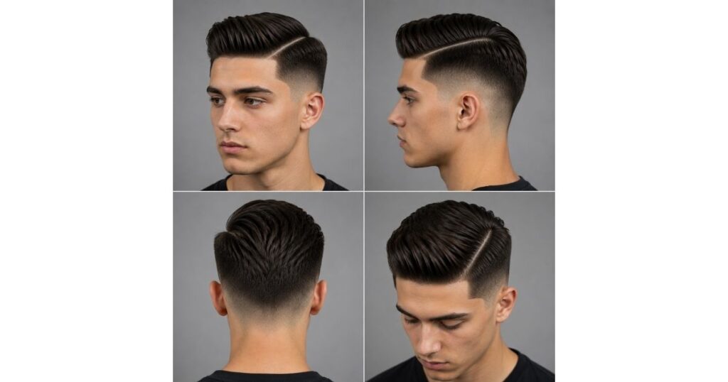 Hard Side Part Fade