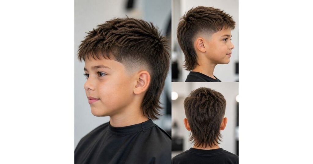 Kids Mullet Fade