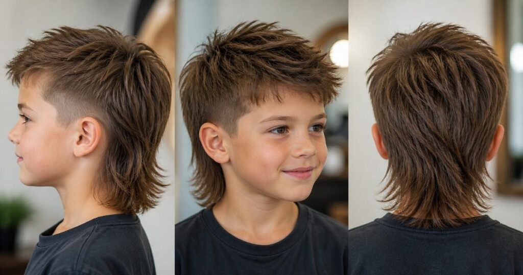 Kids Mullet Haircut Styles Boys