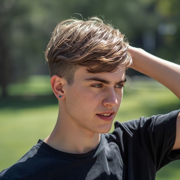 Layered Undercut Men