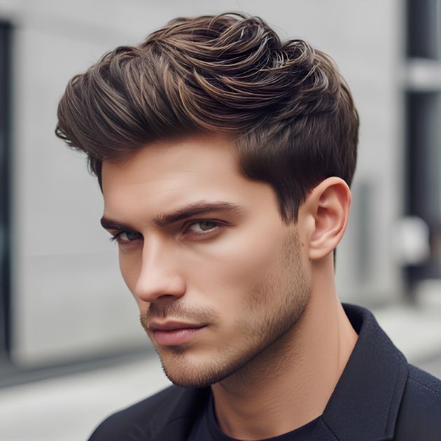 Layered Wavy Hair
