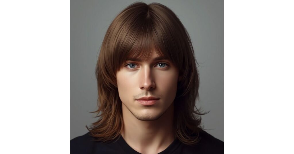 Long Layered Hair with Fringe