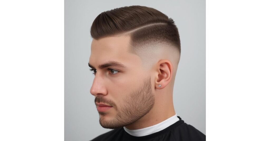 Low Burst Fade Haircut