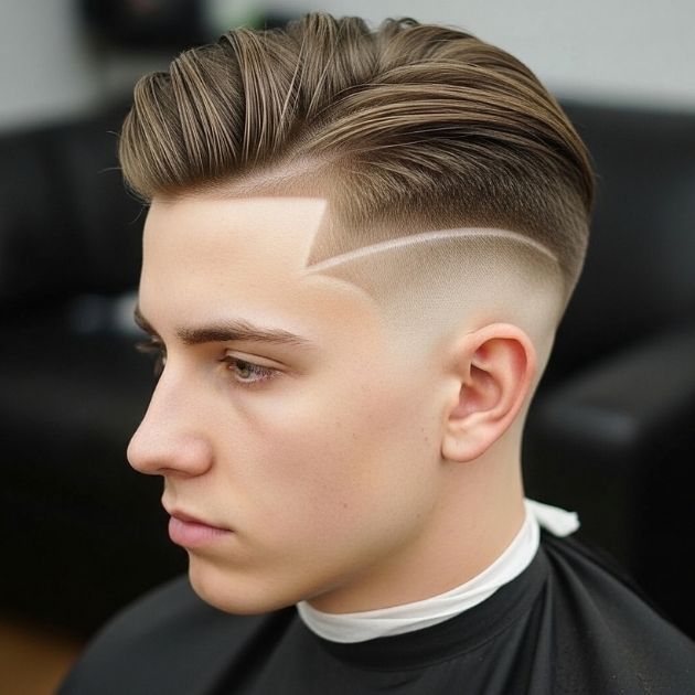 Low Taper Fade + Undercut