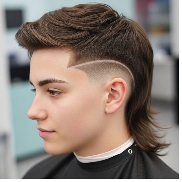 Low Taper Mullet