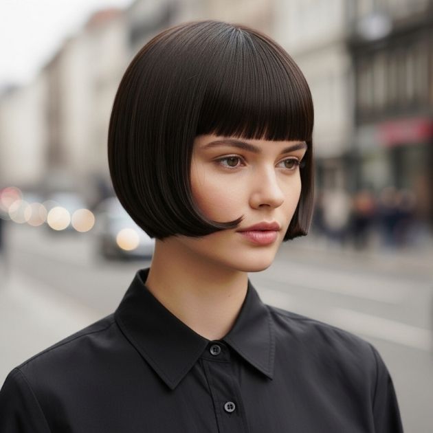 Rounded Scoop Haircut