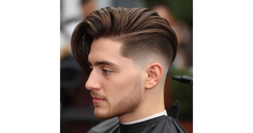 Short Sides with Long Hair on Top