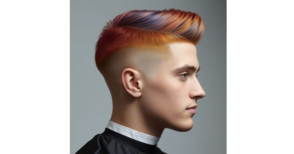 Sleek Precision: Burst Fade Redefined