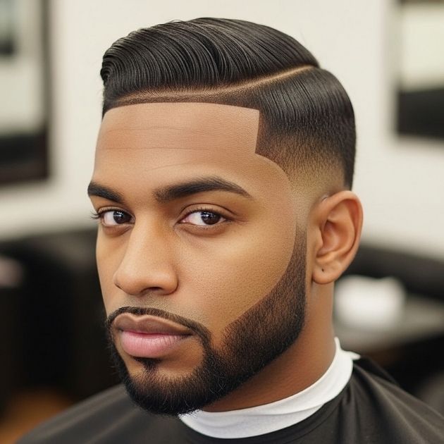 Slick Back Taper Fade