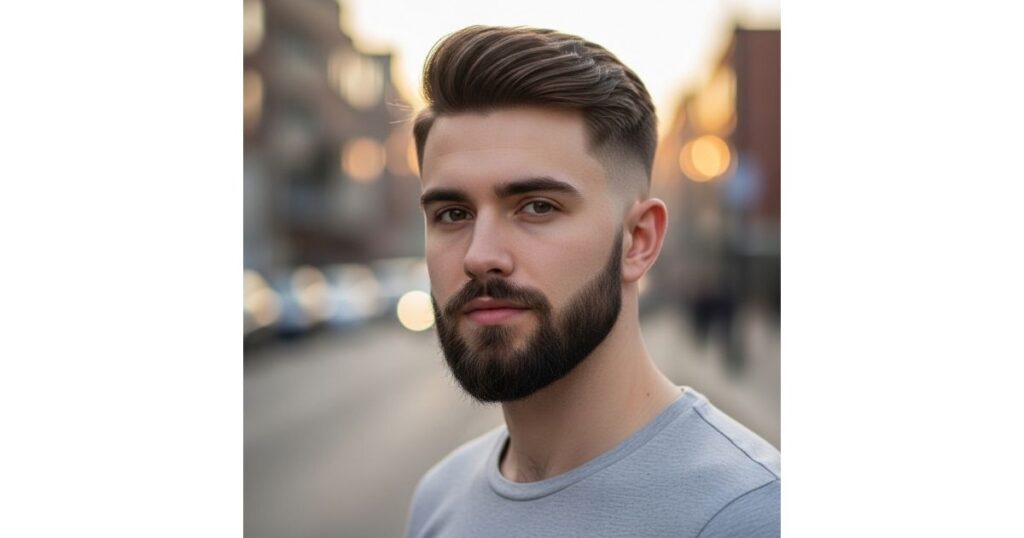 Taper Fade with Beard