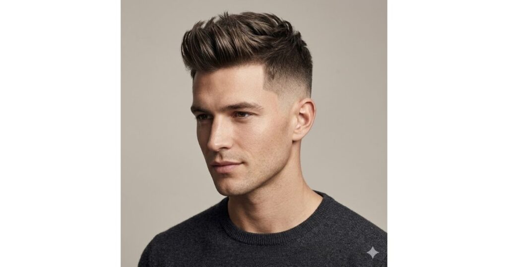 Textured Brush Up with Skin Fade