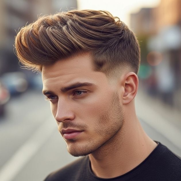 Textured Quiff Men