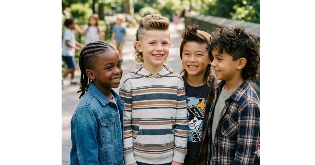 Trendy Kids Mullet Ideas