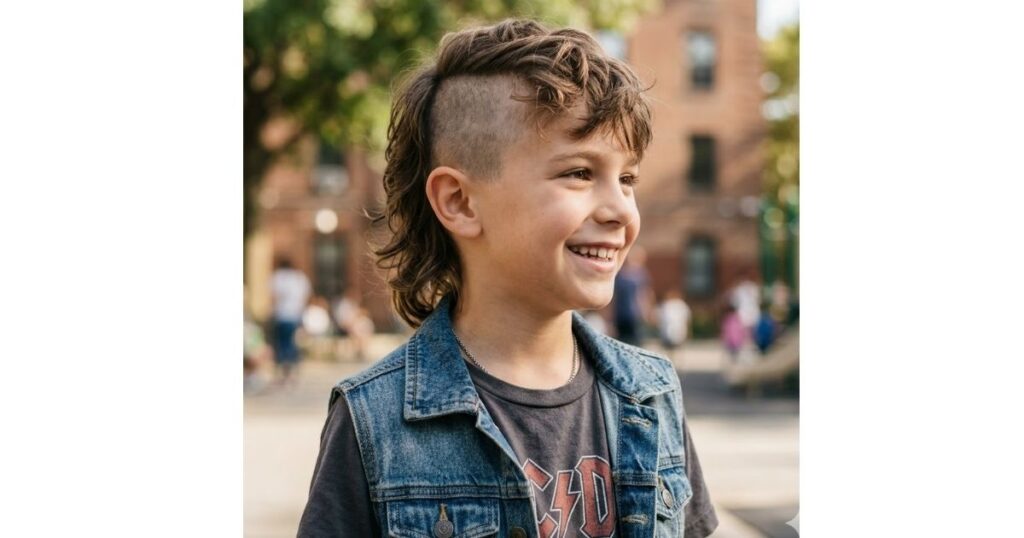 Undercut Mullet Kids