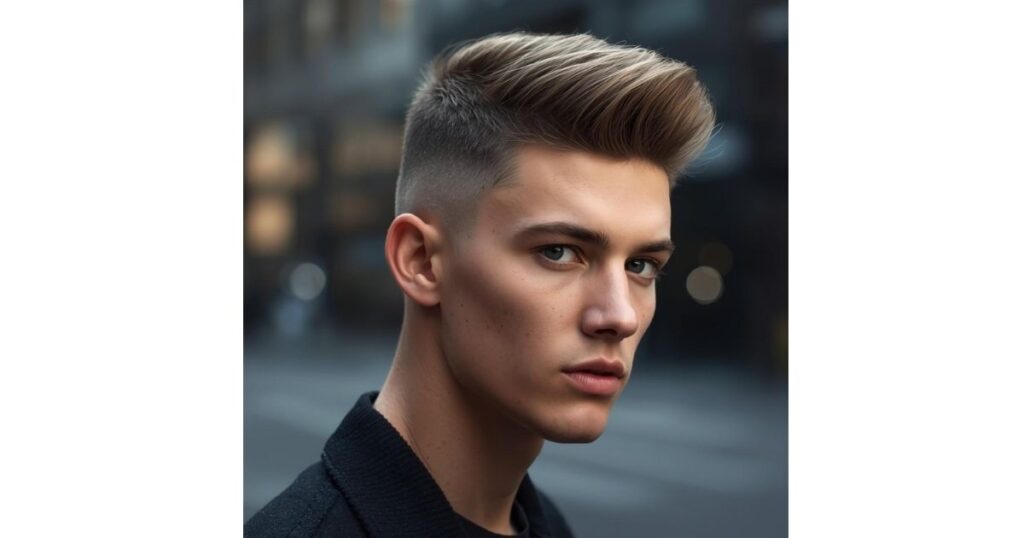 Urban Edge: Contemporary Burst Fade