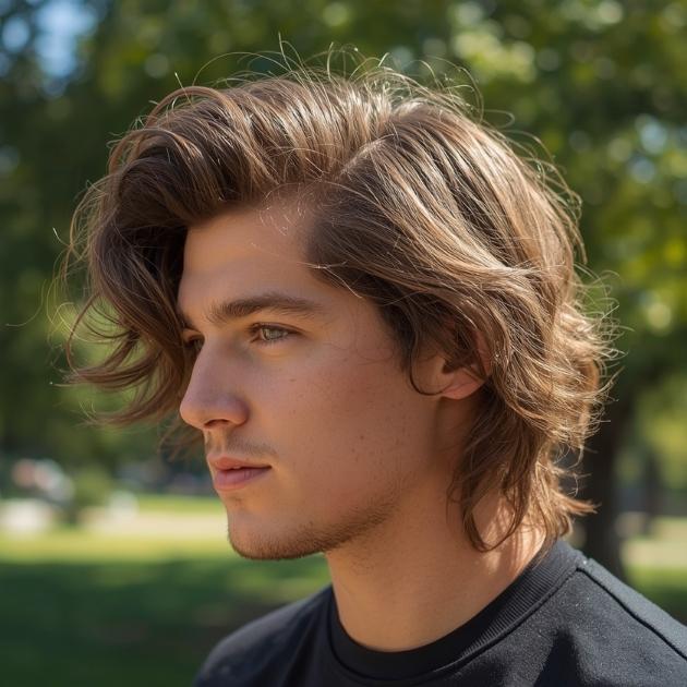 Wavy Shag Haircut