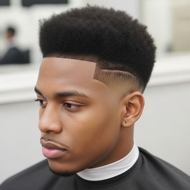 Afro Low Fade