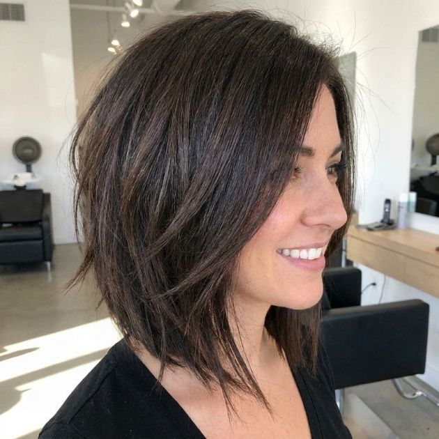 Angled Bob with Layers