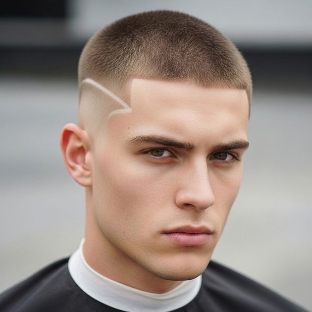 Buzz Cut with Skin Fade