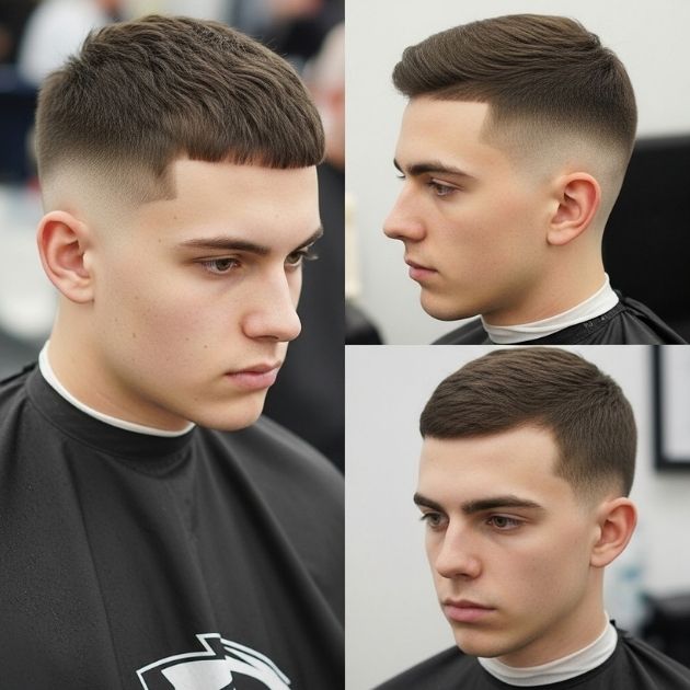 Buzz Cut x Taper Fade vs Crew Cut