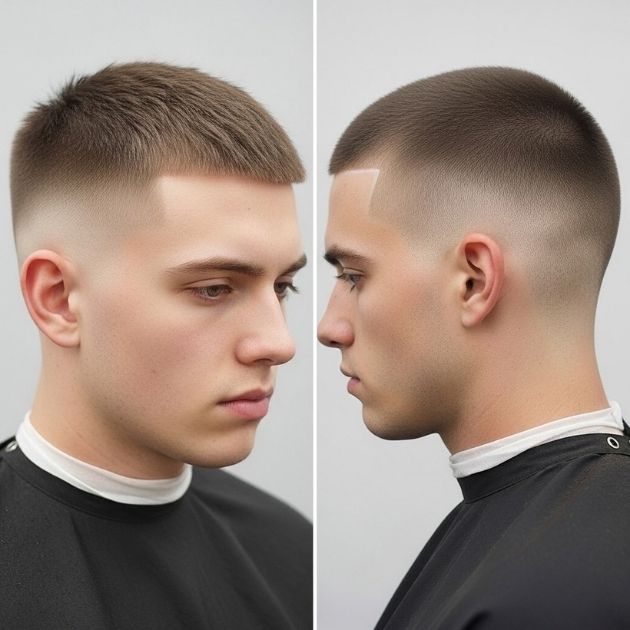 Buzz Cut x Taper Fade vs Skin Fade