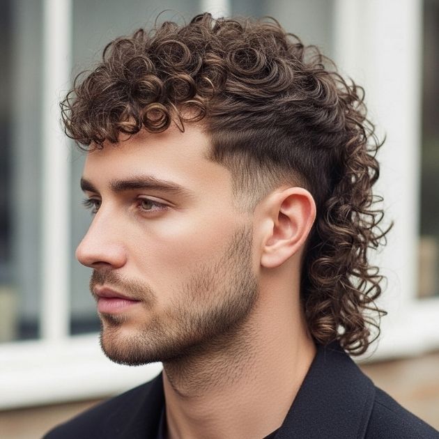 Curly Mullet