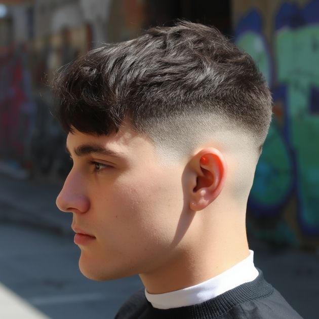 Drop Fade with Fringe
