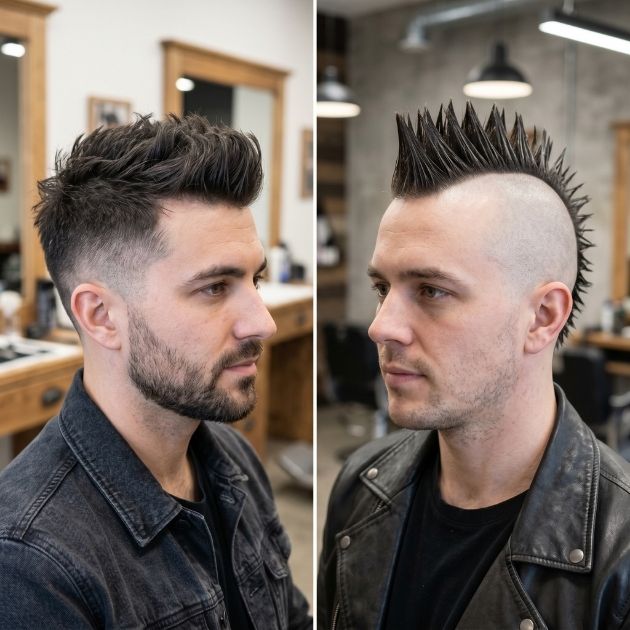 Faux Hawk vs Mohawk