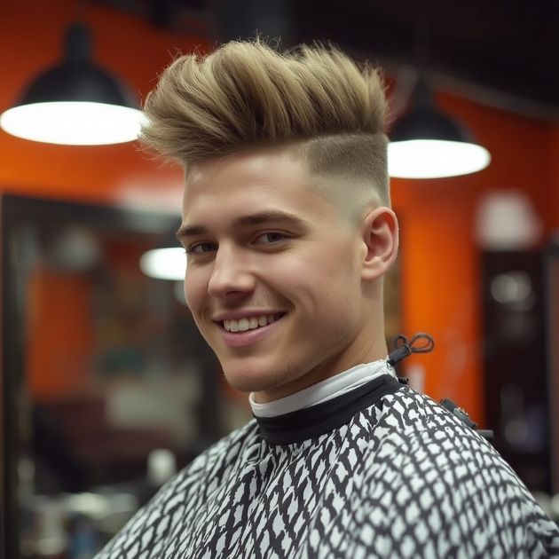 High Fade Mullet