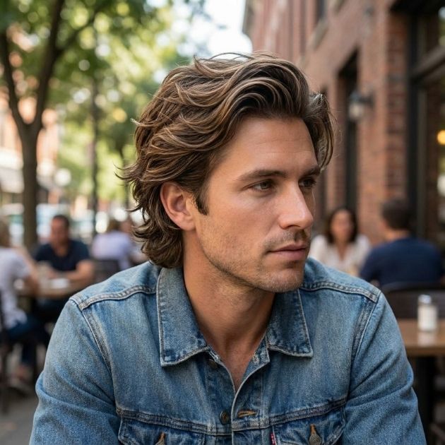 Layered Flow Haircut men