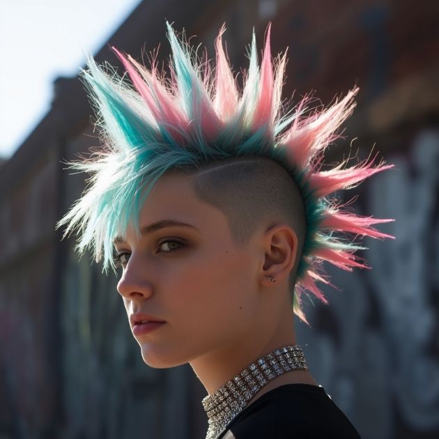 Liberty Spikes Hair Cut