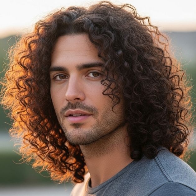 Long Curly Hair