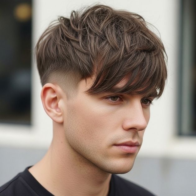 Long Textured Fringe