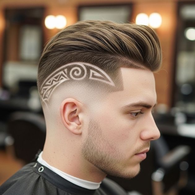 Low Fade with Design