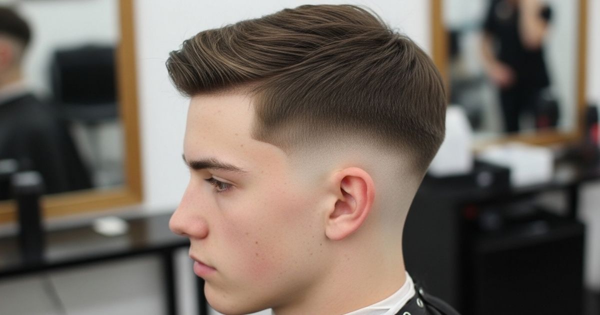 Low Taper Fade White Male Haircut: Everything You Need to Know