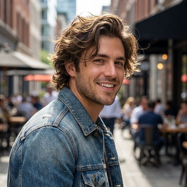 Messy Flow Haircut men