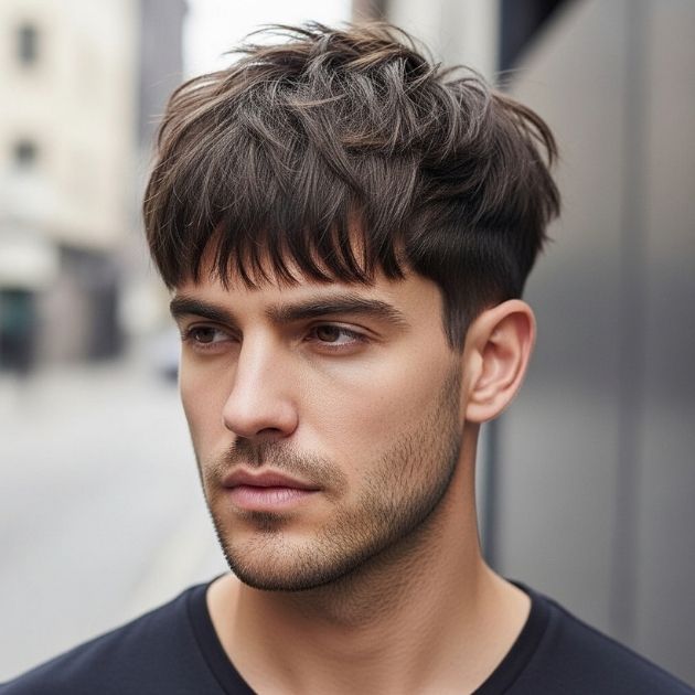 Messy Textured Fringe