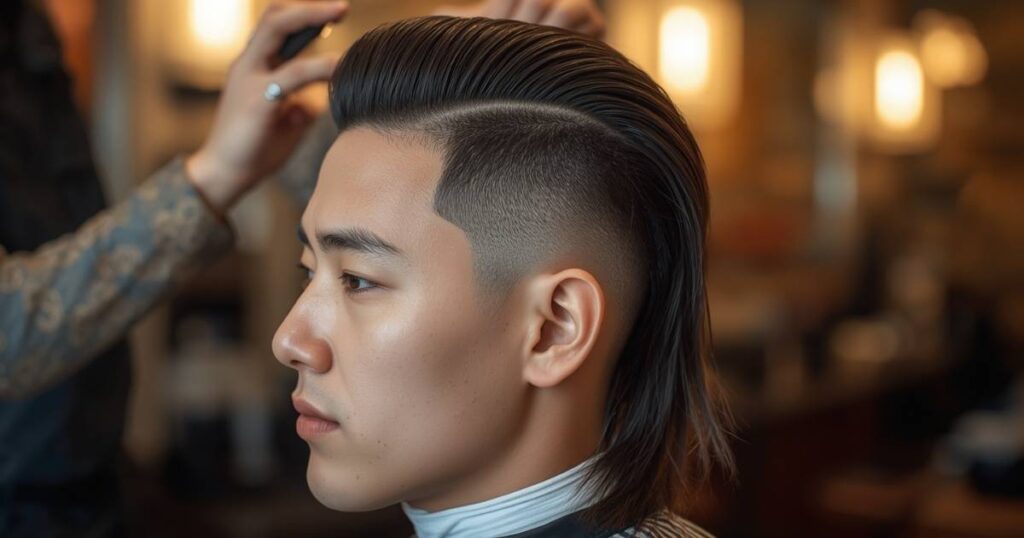 Modern Mullet Fade