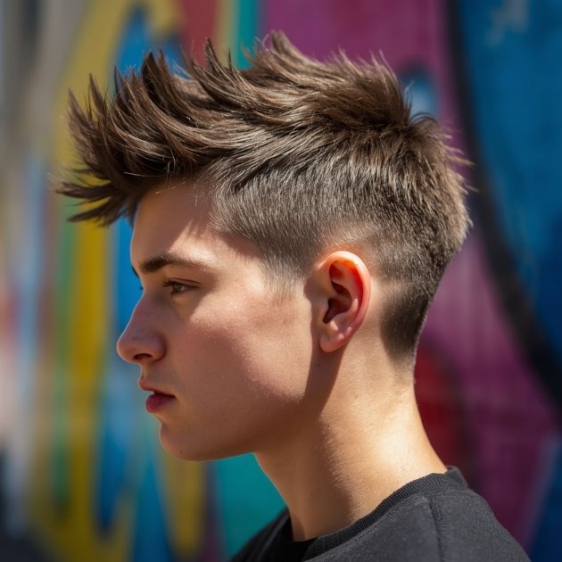 Short Spiky Hair Cut
