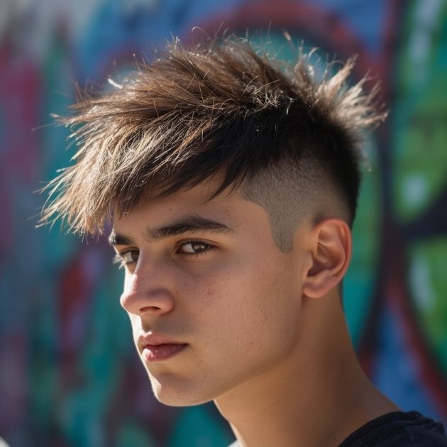Spiky Fringe