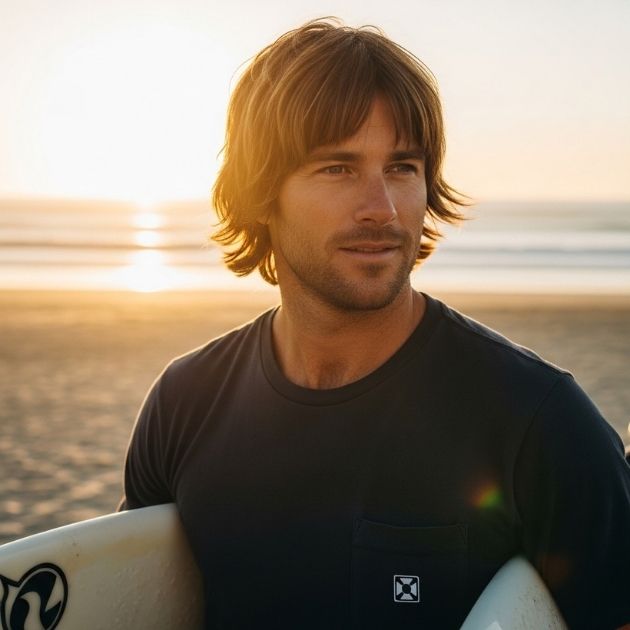 Surfer Curtains / Curtain Bangs