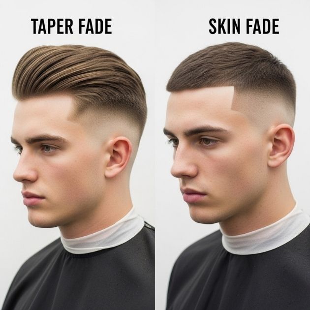 Taper Fade vs. Skin Fade
