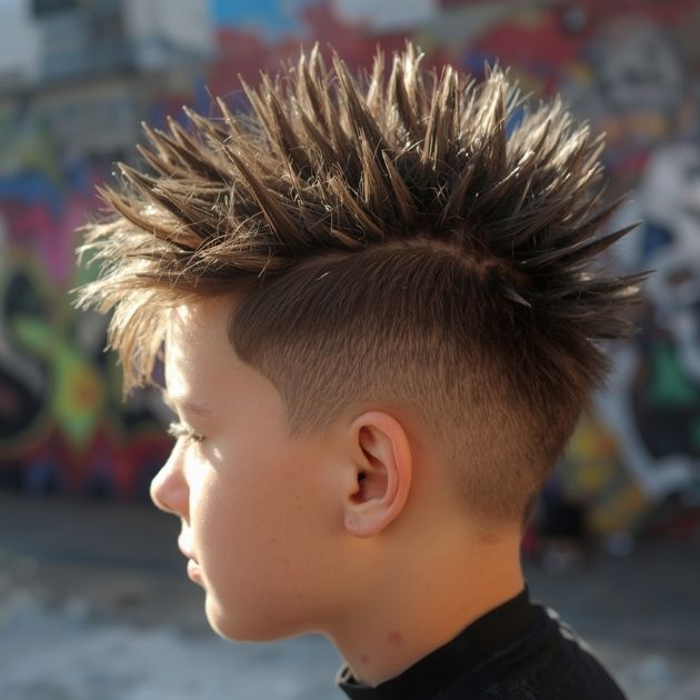 Textured Spiky Hair